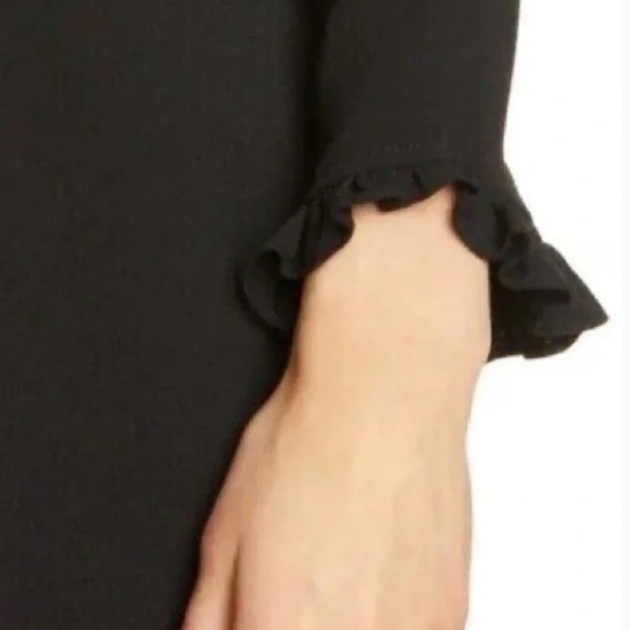 GANNI black clark dress, S,  G964 - Picture 4 of 7